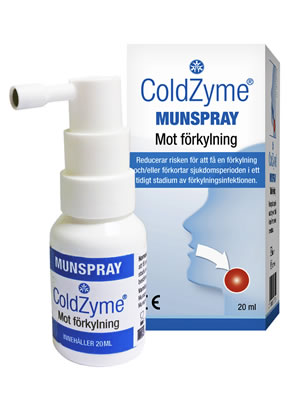 cold spray förkylning